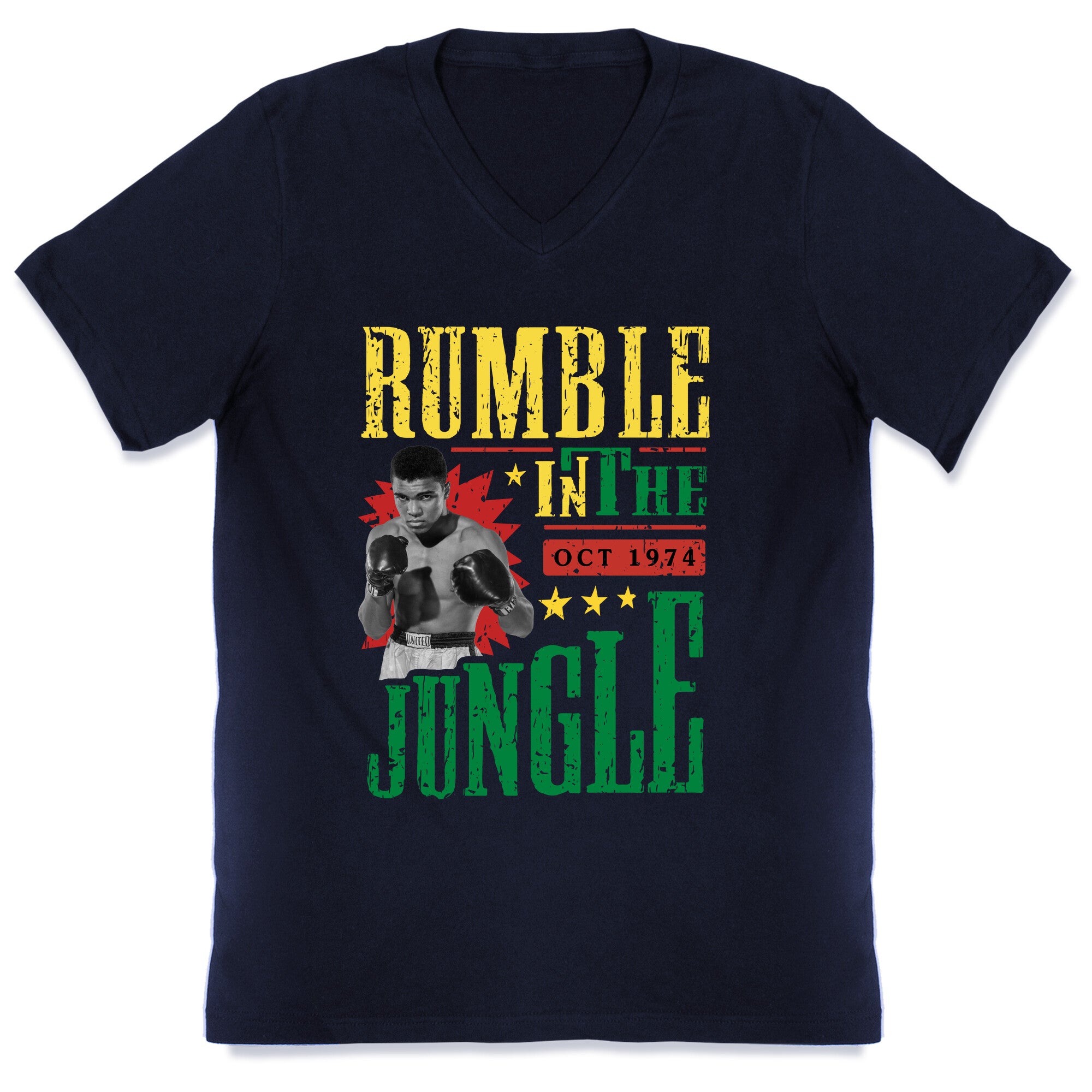 Rumble in the Jungle V-Neck